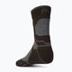 Mico Medium Weight Trek Crew Extra Dry сиви чорапи за трекинг CA03058 2