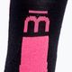 Дамски ски чорапи Mico Heavy Weight Primaloft black/pink CA00119 3