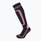 Дамски ски чорапи Mico Heavy Weight Primaloft black/pink CA00119 4