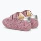 Детски обувки Geox Tutim тъмно розово/сребристо 3