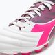 Мъжки футболни обувки Diadora Brasil Elite Veloce GR LPU white/pink fluo/blue fluo 15