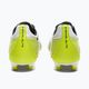 Детски футболни обувки Diadora Brasil Elite GR LT LPU Y бяло/черно/флуорово жълто 12