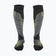 Мъжки чорапи UYN Ski All Mountain anthracite melange/yellow