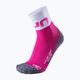 Дамски чорапи за колоездене UYN Light pink/white 5