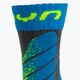 Детски ски чорапи UYN Ski Junior medium grey melange/turquoise 3