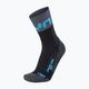 Мъжки чорапи за колоездене UYN Light black /grey/indigo bunting 5