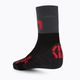 Мъжки чорапи за колоездене UYN Light black /grey/hibiscus 2
