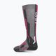 Дамски ски чорапи UYN Ski Merino light grey/pink 3