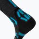 Мъжки ски чорапи UYN Ski One Merino anthracite/turquoise 5