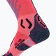Дамски ски чорапи UYN Ski One Merino розово/черно 3