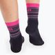 Чорапи за колоездене Alé Scanner черни/розови L21181543 5