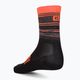 Чорапи за колоездене Alé Scanner черни/оранжеви L21181529 2