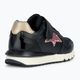 Детски обувки Geox Fastics черно/тъмно розово 10