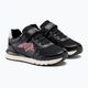 Детски обувки Geox Fastics черно/тъмно розово 4