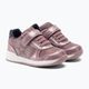 Детски обувки Geox Rishon тъмно розово/насиво 4