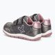 Детски обувки Geox Heira тъмно сиво/тъмно розово 3