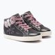 Детски обувки Geox Kilwi тъмно сиво/тъмно розово 4