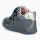 Детски обувки Geox Elthan тъмно сиво/тъмно сребристо 9