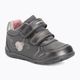 Детски обувки Geox Elthan тъмно сиво/тъмно сребристо