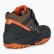 Geox New Savage Abx юношески обувки черно/тъмно оранжево 10