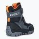 Обувки Geox Himalaya Abx junior черни/оранжеви 10