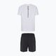 EA7 Emporio Armani Ventus7 Travel бял/черен комплект тениска и къси панталони 2