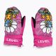 Level Animal розови детски ски ръкавици 3