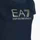 EA7 Emporio Armani Train Лъскава тъмносиня тениска с лого в светло златисто 3