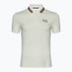 Мъжки EA7 Emporio Armani Golf Pro Polo Check silver birch Тениска