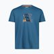 Мъжка тениска CMP за трекинг, синя 30T5057/07MN