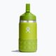 Hydro Flask Широка бутилка с капак и сламка 355 ml зелена W12BSWBB318