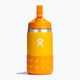 Hydro Flask Широка бутилка с капак и сламка 355 мл оранжева W12BSWBB721