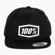 Мъжка 100% Essential Snapback шапка черна 20015-001-01 4