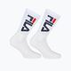 FILA Unisex чорапи за тенис 2 пакета бели 5