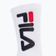 FILA Unisex чорапи за тенис 2 пакета бели 4