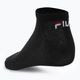 FILA Unisex Invisble Plain 3 Pack чорапи черни 3