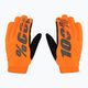 Мъжки ръкавици за колоездене 100% Brisker orange 10003 3