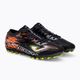 Joma Super Copa AG мъжки футболни обувки черно/коралово 4