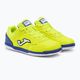 Детски футболни обувки Joma Top Flex Jr IN лимонов флуор 4