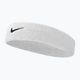 Лента за глава Nike Swoosh бяла NNN07-101