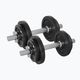 Комплект регулируеми дъмбели Tunturi Dumbbellset 2x10 kg black