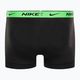 Мъжки боксерки Nike Everyday Cotton Stretch Trunk 3Pk BAU с геометричен печат/студено сиво/черно 9