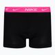 Мъжки боксерки Nike Everyday Cotton Stretch Trunk 3 чифта синьо/тюркоазено/розово 4