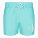 Мъжки къси панталони за плуване Calvin Klein Medium Drawstring soft turquoise