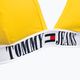 Tommy Hilfiger Триъгълник Rp жълт горнище на бански костюм 3