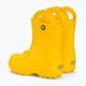 Crocs Дръжка дъждовна обувка за деца жълта 3