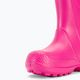 Crocs Дръжка дъждовна обувка Деца бонбонено розови гуменки 8