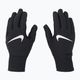 Мъжки комплект Nike Essential Running шапка + ръкавици черен/черен/сребърен 4