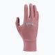 Дамски ръкавици за бягане Nike Fleece RG red stardust/red stardust/silver 5