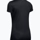 Тренировъчна тениска за жени Under Armour Tech SSV - Черно и сребристо 1255839 2